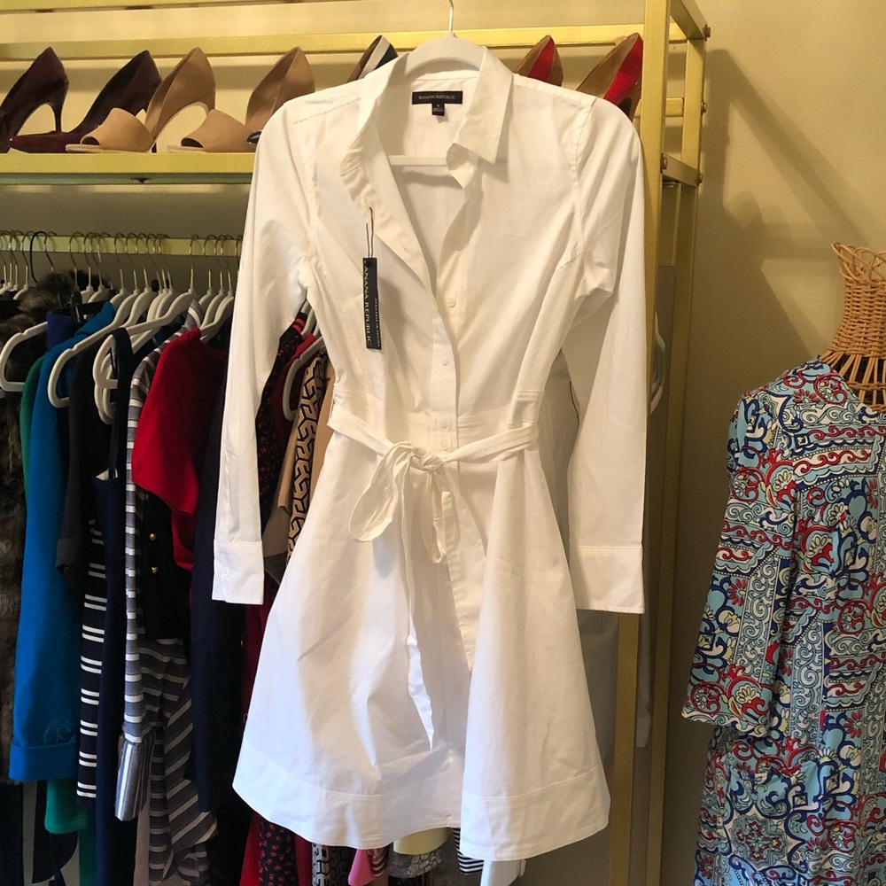 Banana republic shirt dress